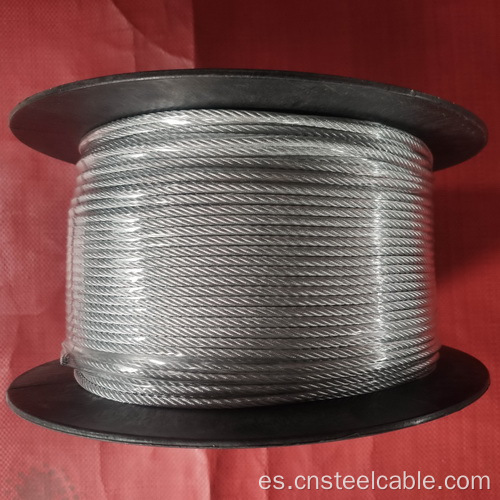 7x19 Dia.2 mm Cable de acero galvanizado